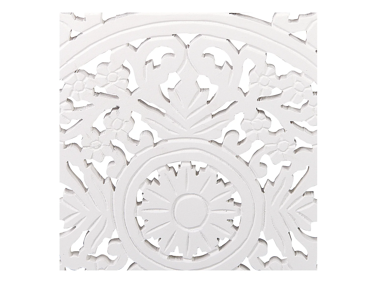 Zestaw 2 stolików pomocniczych AMADPUR Biały