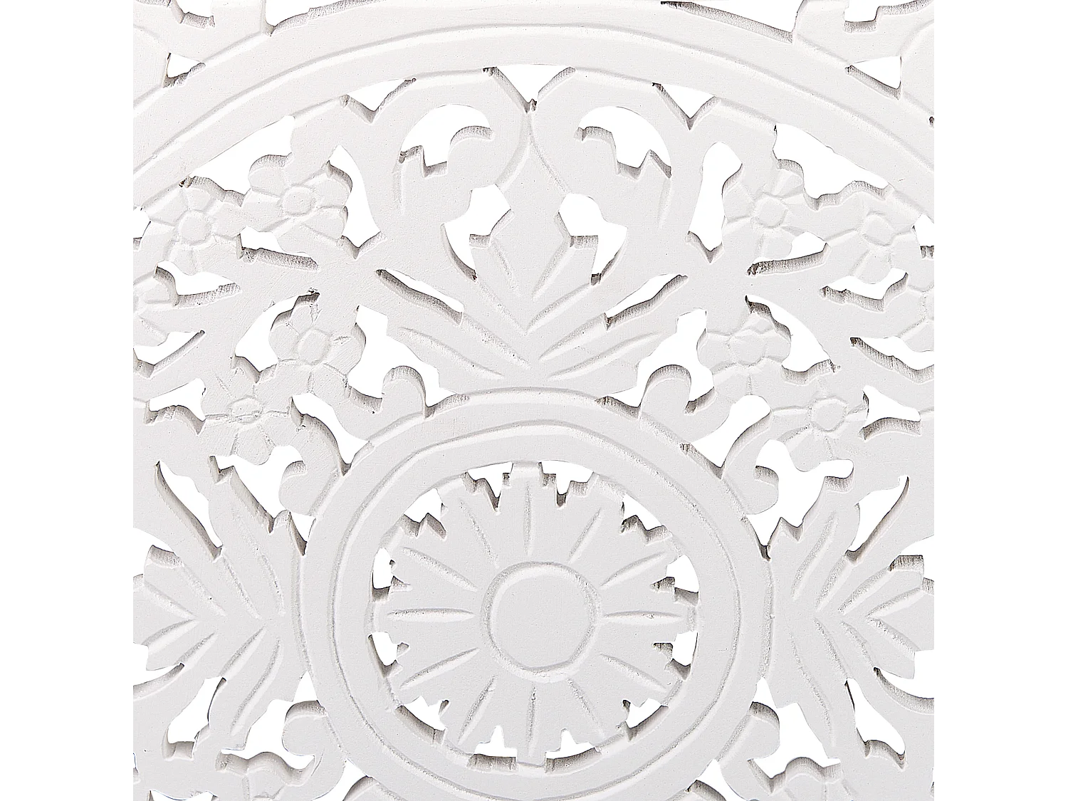 Set di 2 tavolini AMADPUR Bianco