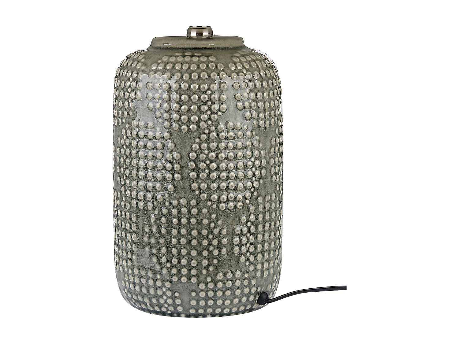 Lampe à poser MUSSEL Céramique Gris