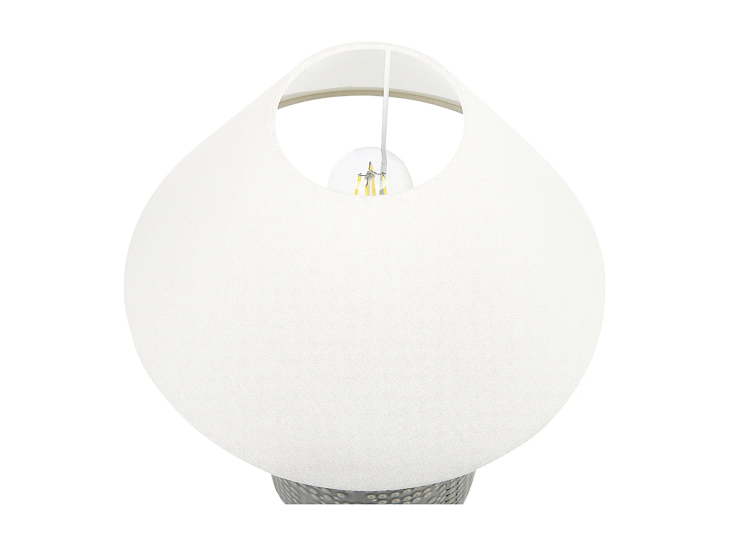 Lampe à poser MUSSEL Céramique Gris