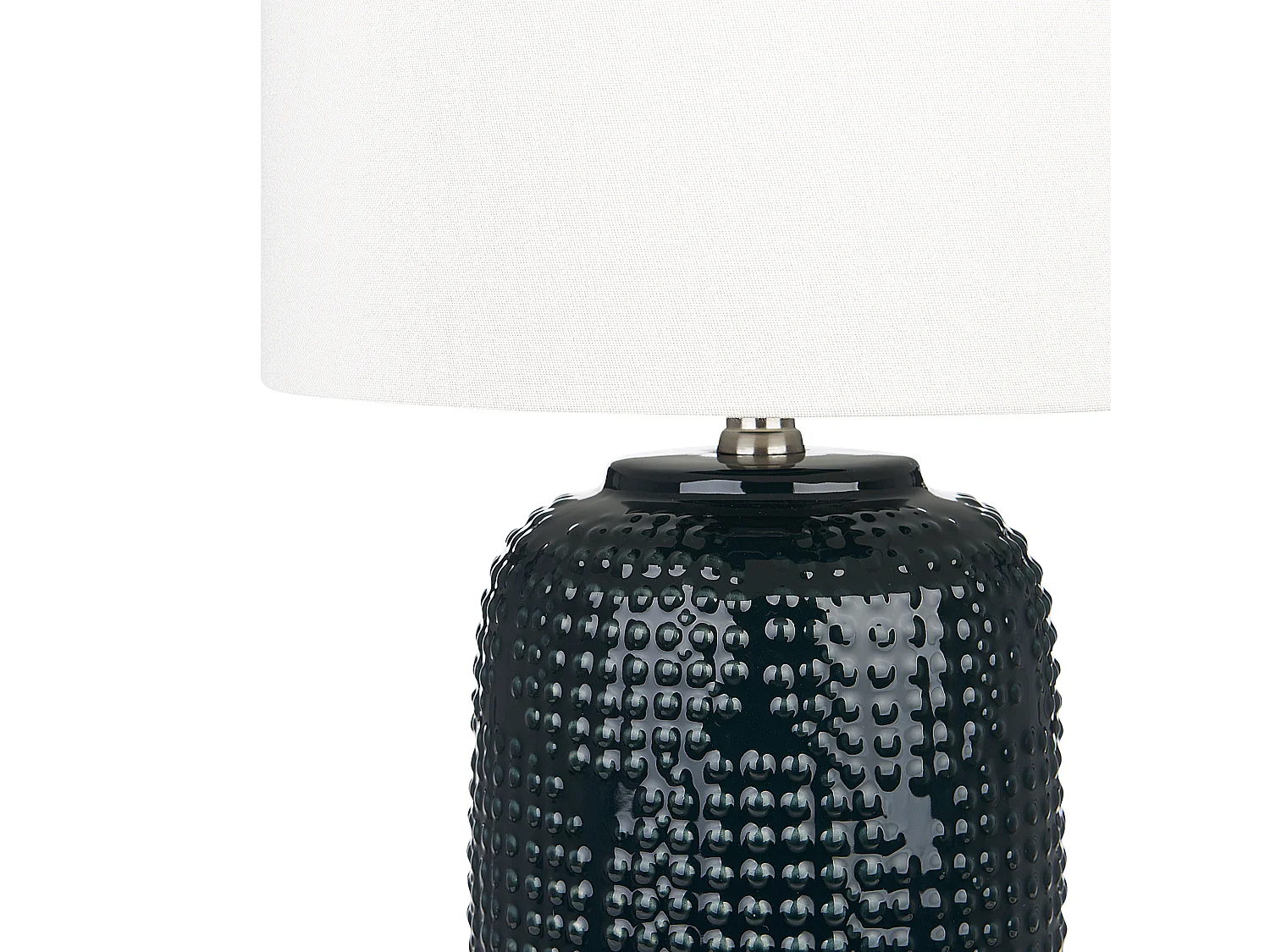 Candeeiro de mesa MUSSEL Cerâmica Azul escuro