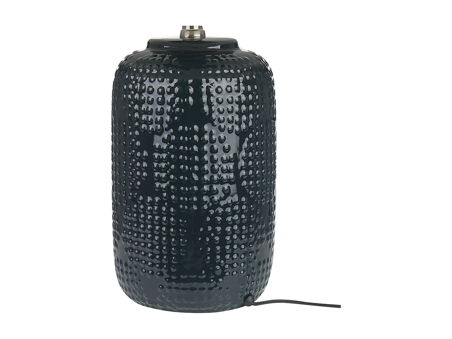 Candeeiro de mesa MUSSEL Cerâmica Azul escuro