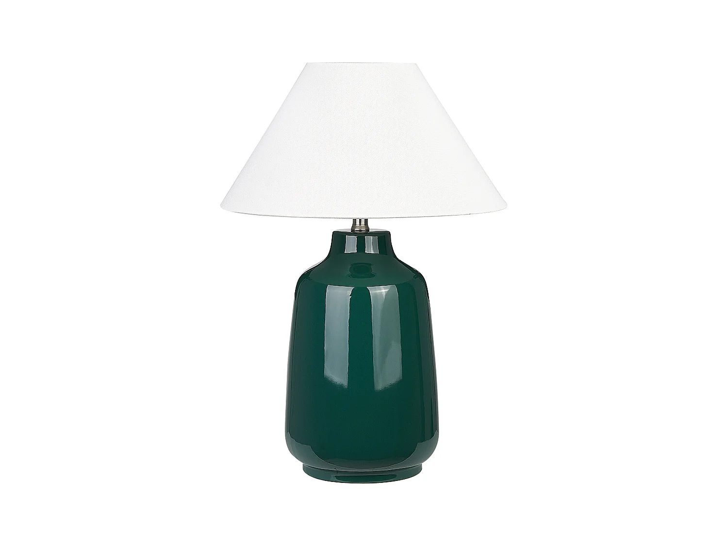 Lampada da tavolo CARETA Ceramica Verde scuro