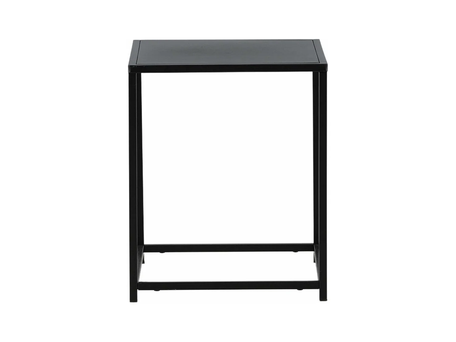 Tavolino in acciaio Staal