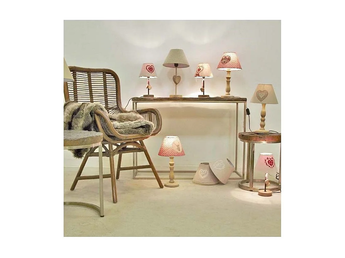 Set 2 tables gigognes en acier et bois massif