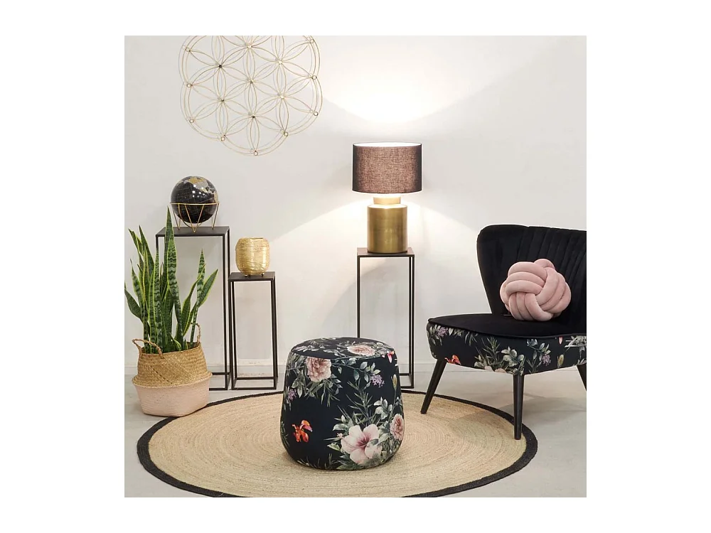 Sellettes en métal noir (Lot de 3)