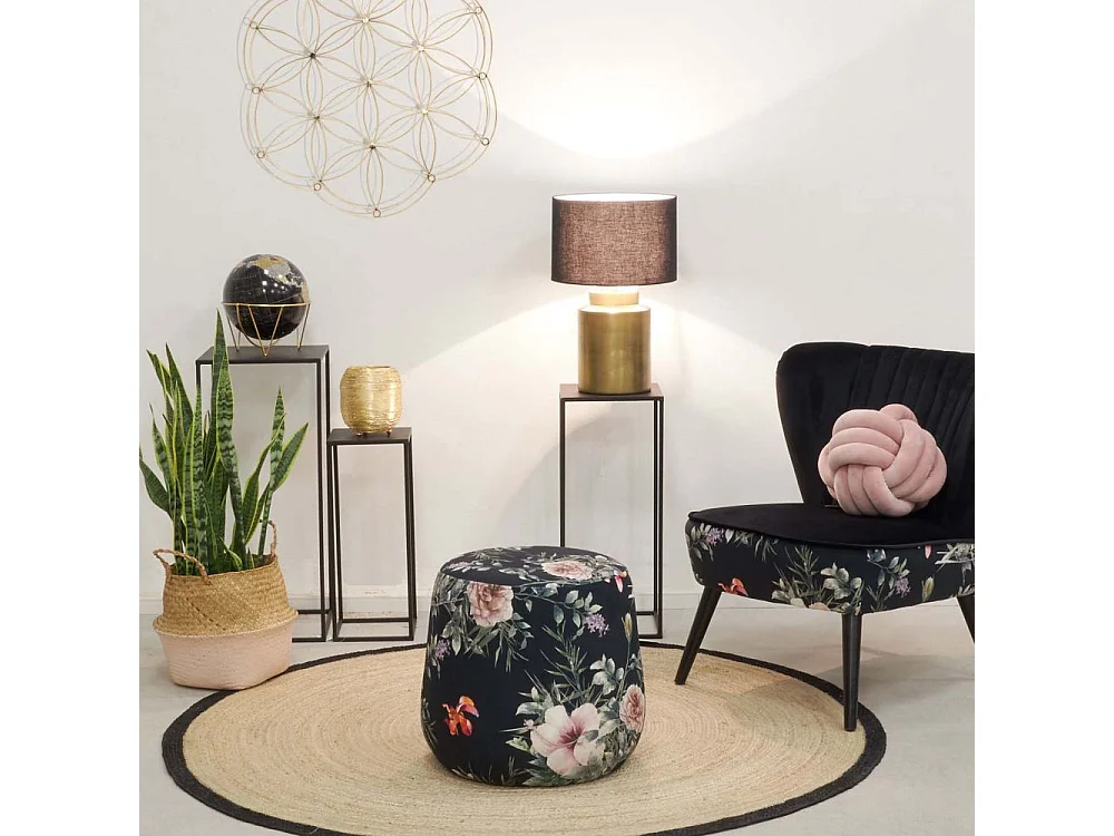 Sellettes en métal noir (Lot de 3)