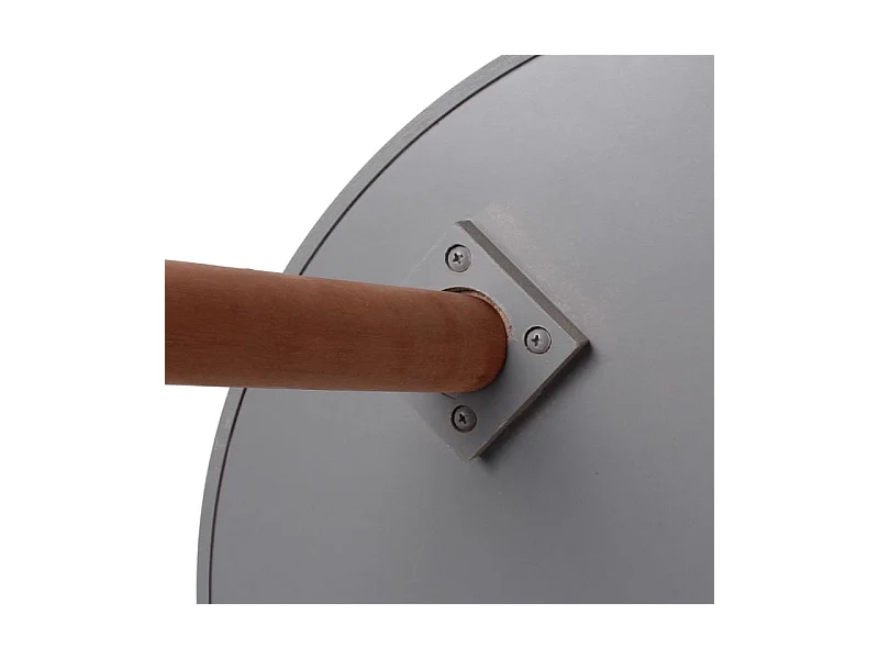 Table d'Appoint Ronde Design "Colma" 50cm Gris