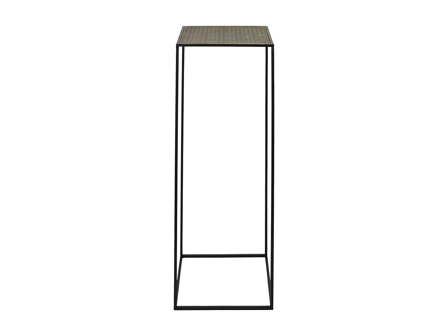 Sellette Gigogne Metal Martele Mirage X2 Noir, Or