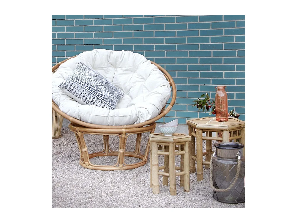 Sellettes en bambou (Lot de 3)