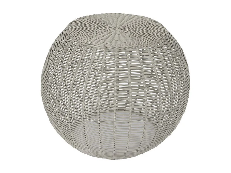 Sofaende mit geflochtenem Rattanimitat Trend Pop