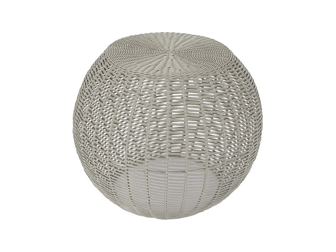 Sofaende mit geflochtenem Rattanimitat Trend Pop