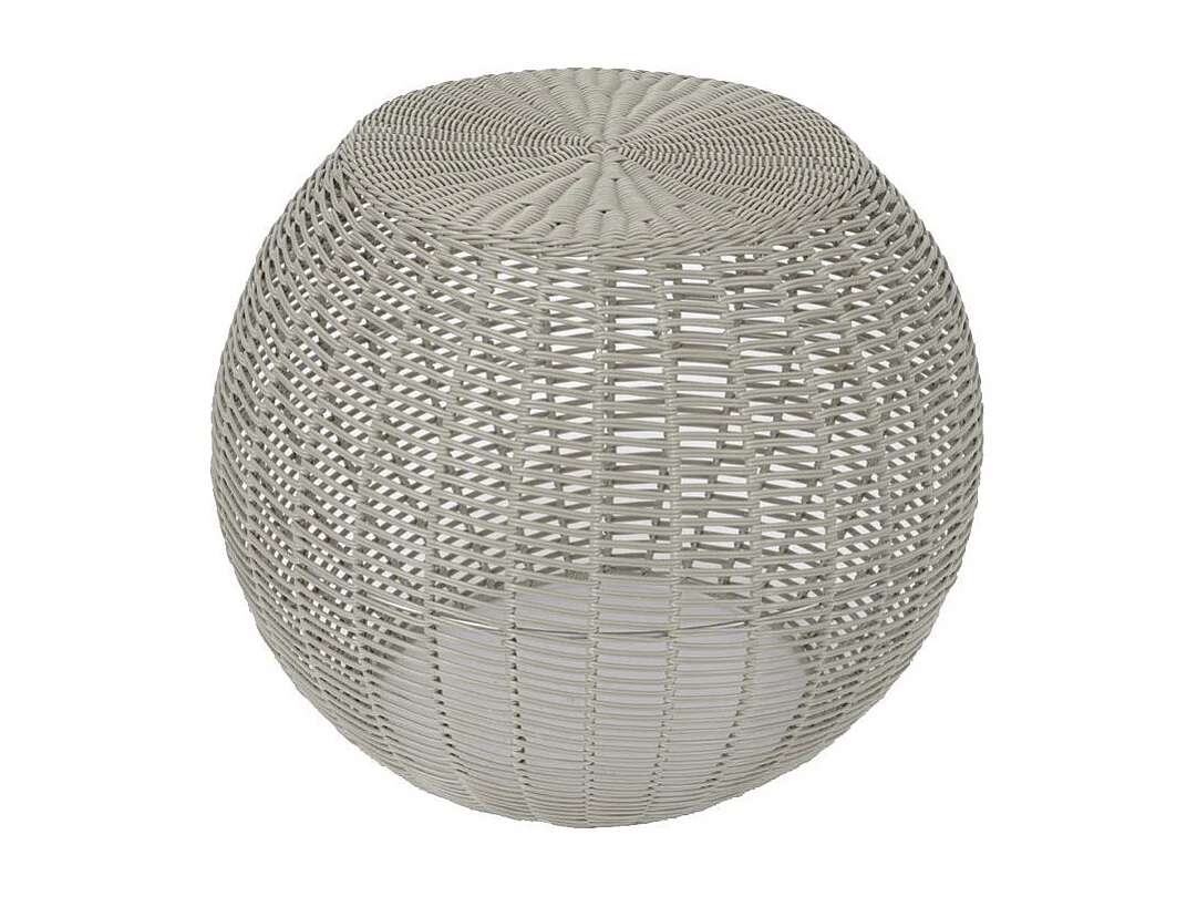 Sofaende mit geflochtenem Rattanimitat Trend Pop