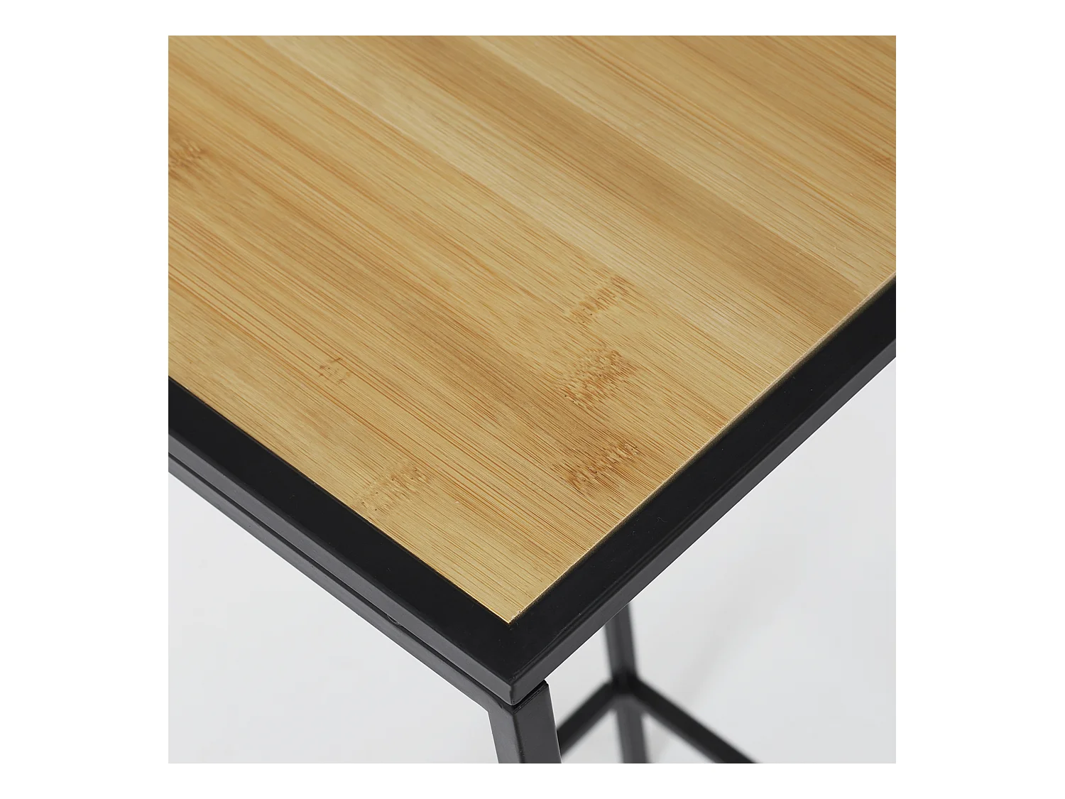 Sellette Bambou Noir, Beige