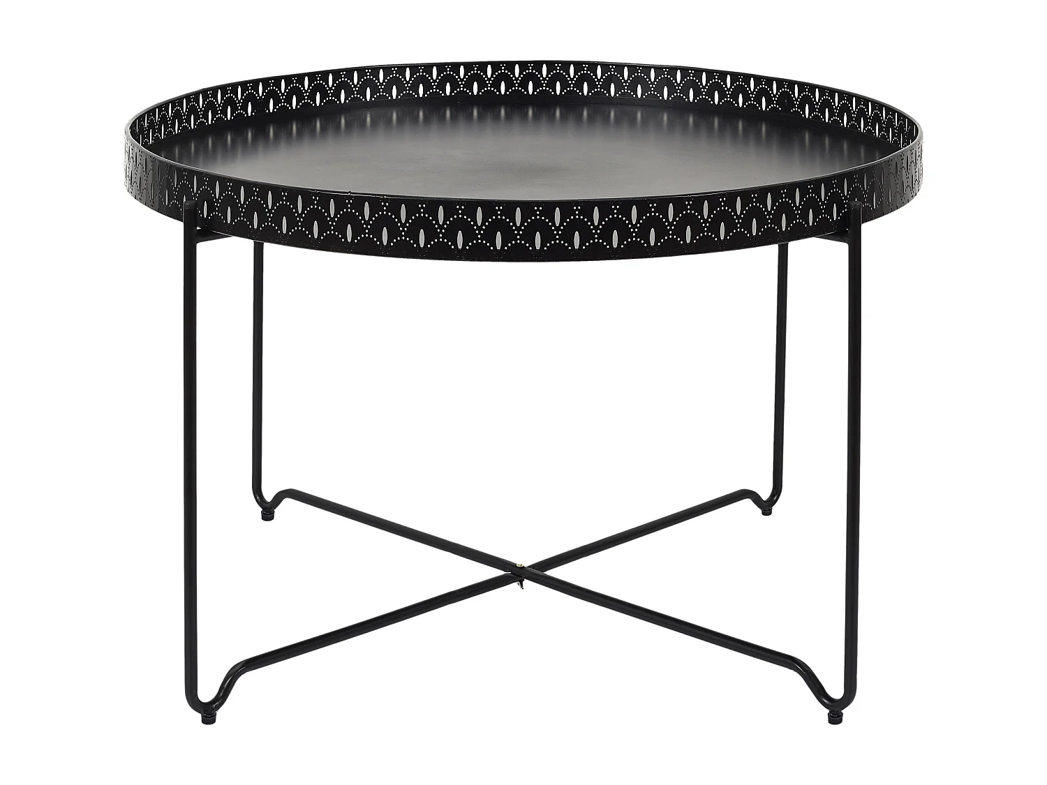 Mesa auxiliar redonda Sevilla 78 x 48 cm