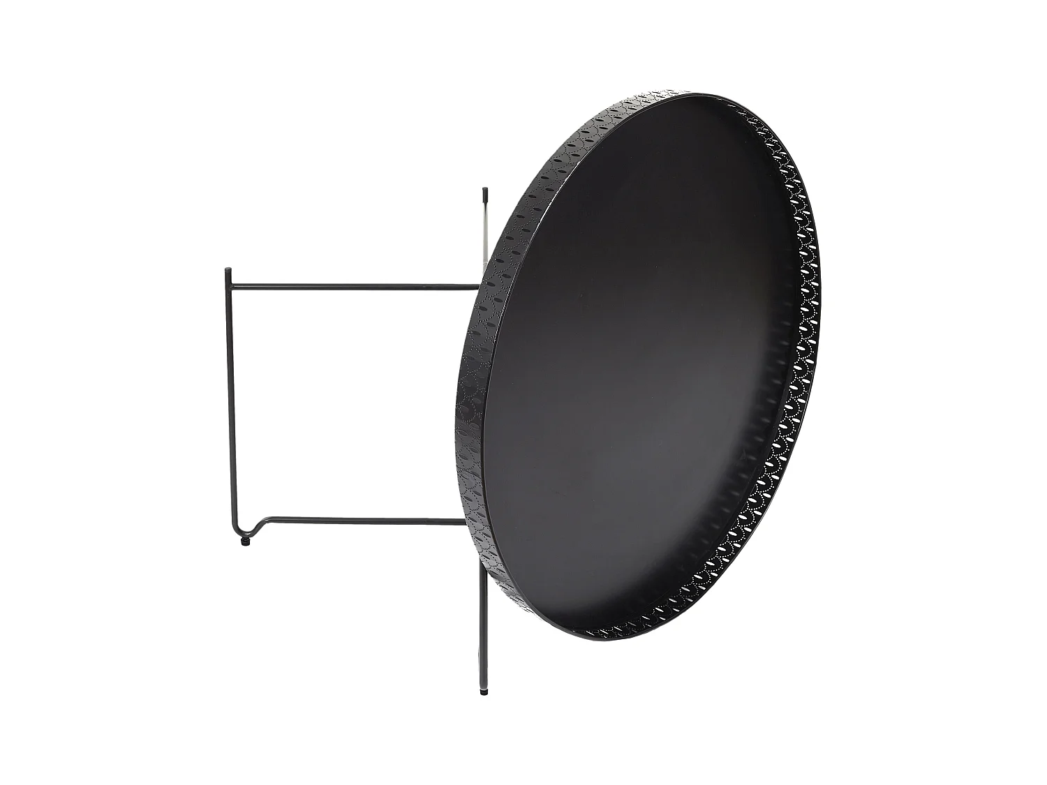 Mesa auxiliar redonda Sevilla 78 x 48 cm