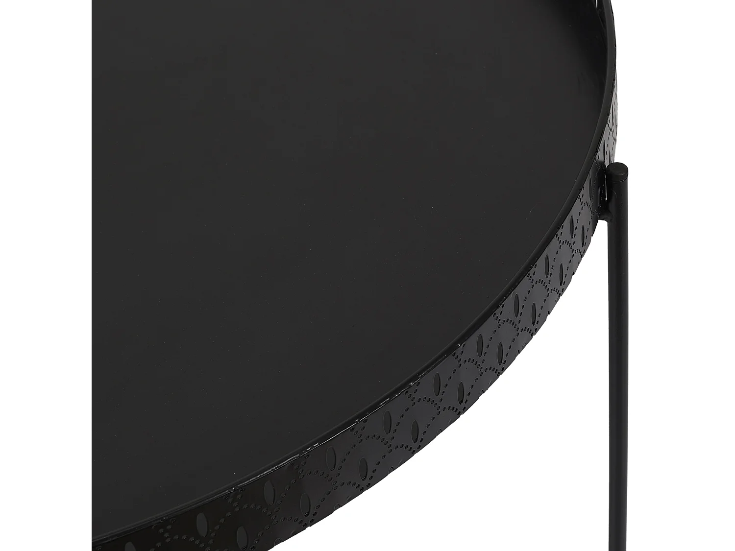 Mesa auxiliar redonda Sevilla 78 x 48 cm