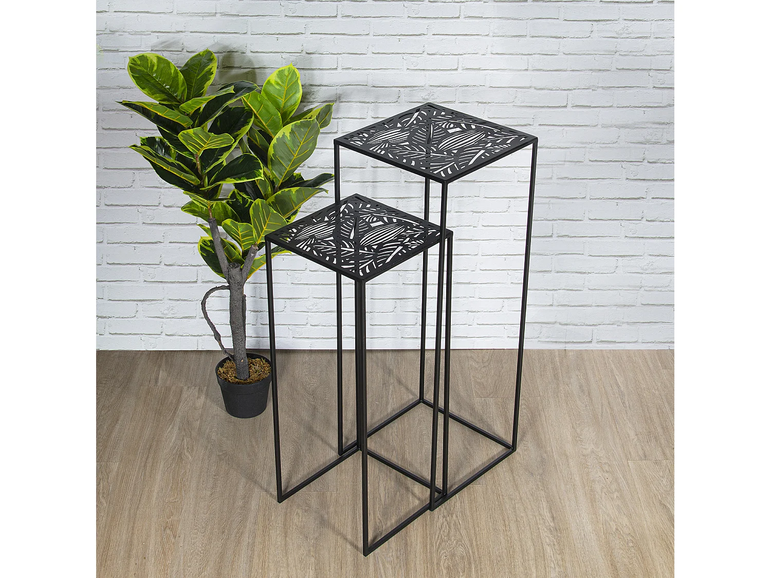 Sellette Metal Gigogne Havana X2