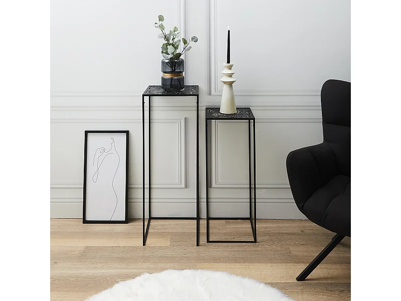 Sellette Metal Gigogne Havana X2