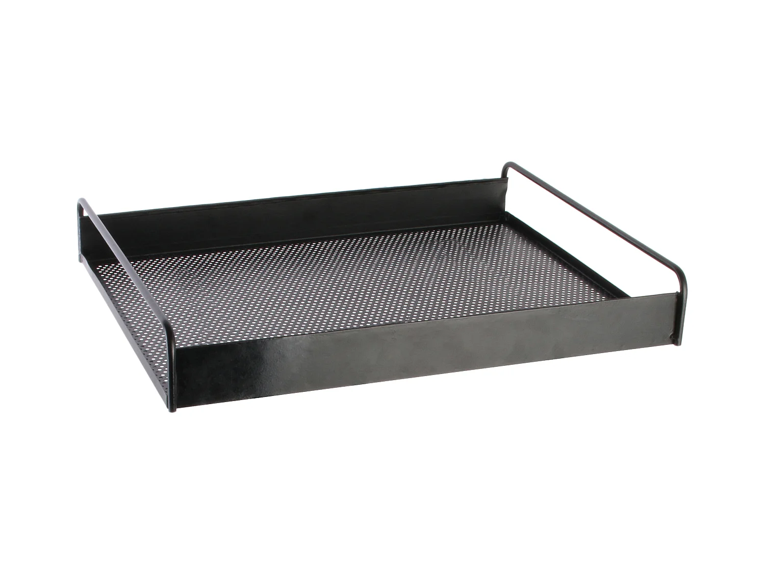 Plateau Sureleve Metal 44x33x45cm Noir