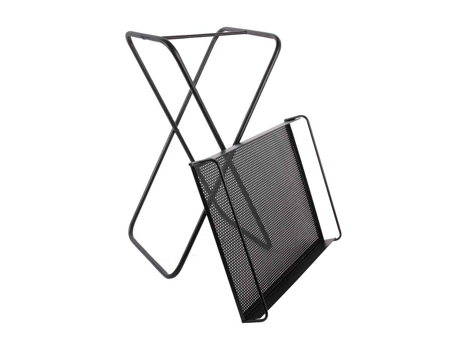 Plateau Sureleve Metal 44x33x45cm Noir