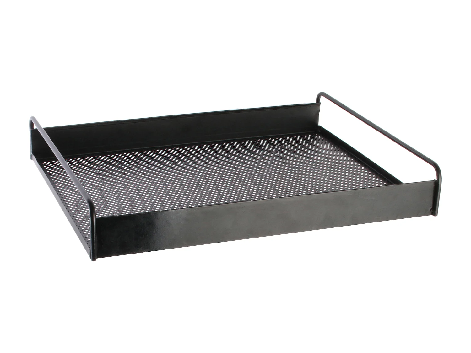 Plateau Sureleve Metal 44x33x45cm Noir