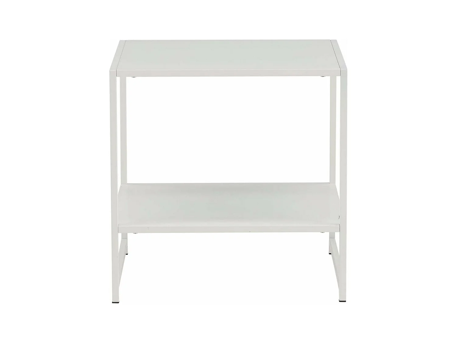 Beistelltisch mit Regal aus Stahl Staal