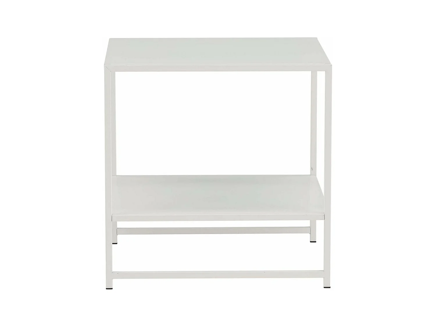 Beistelltisch mit Regal aus Stahl Staal