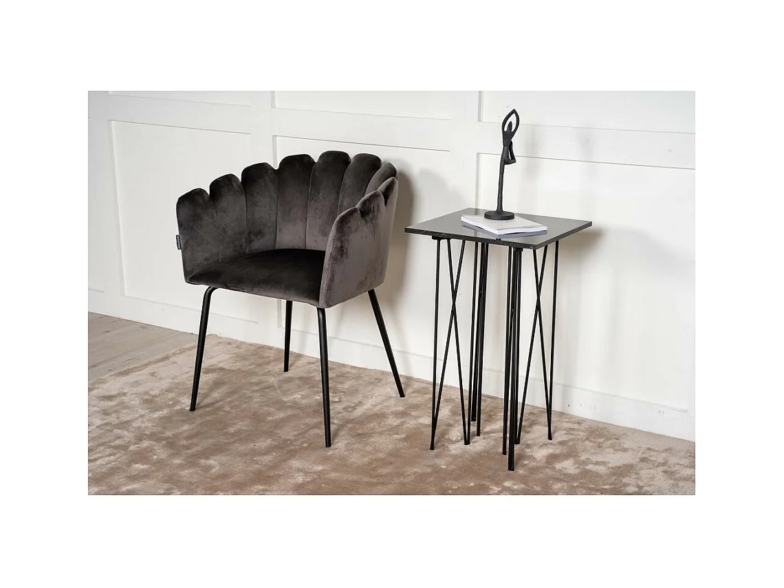 Sella in acciaio effetto granito