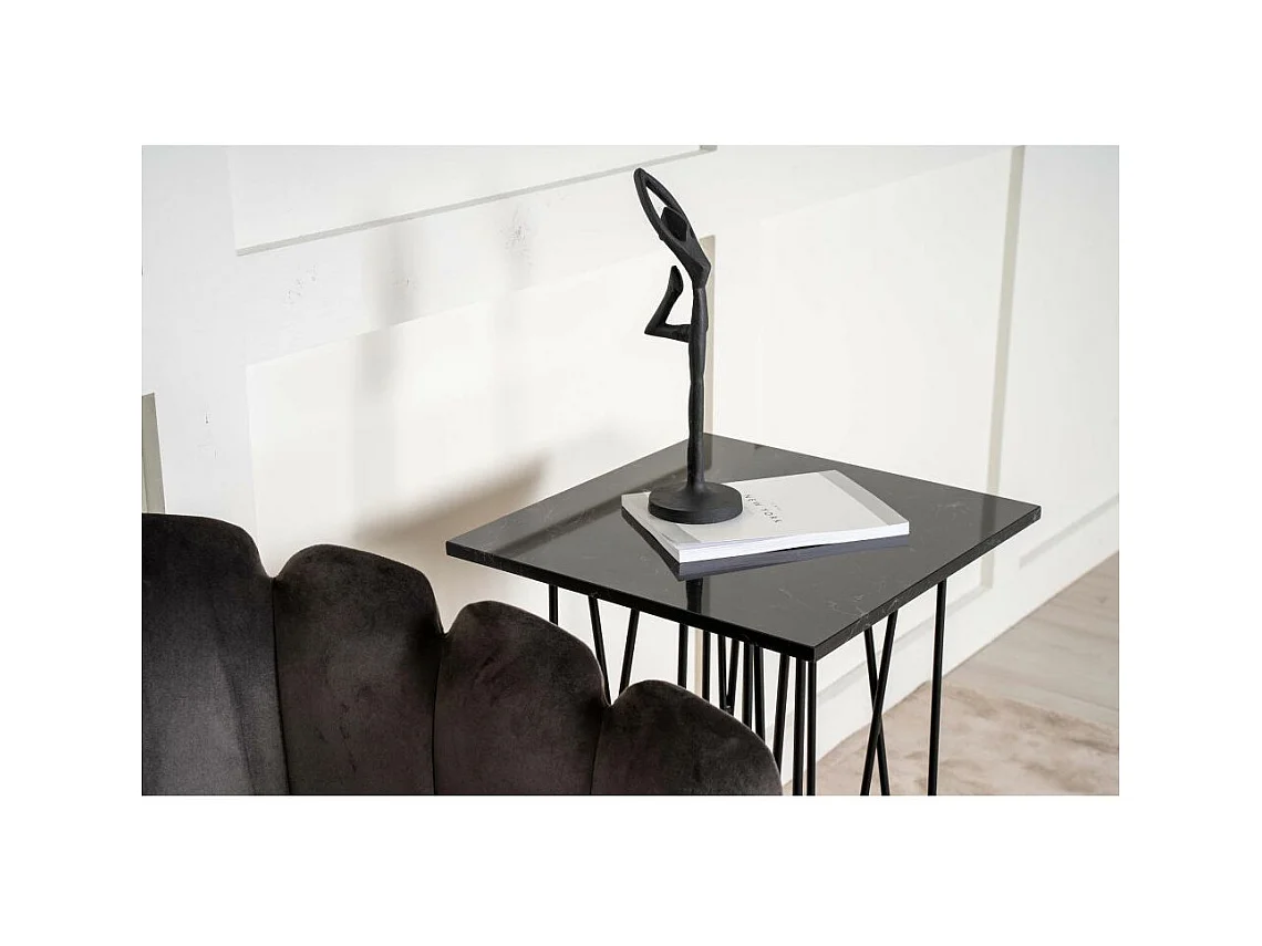 Sella in acciaio effetto granito