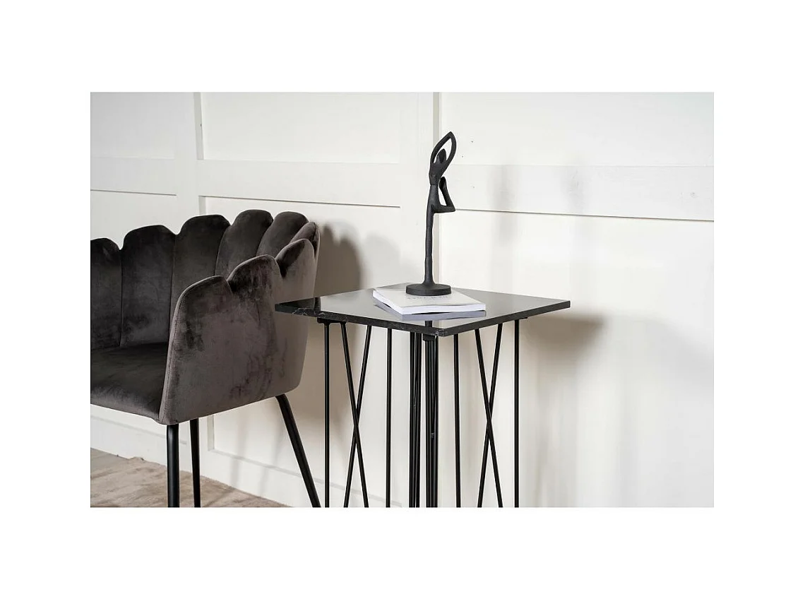 Sella in acciaio effetto granito