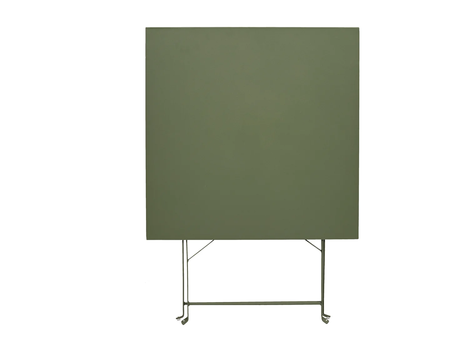 Table Repas Pliante Palerme Kaki 70x70x71cm Vert