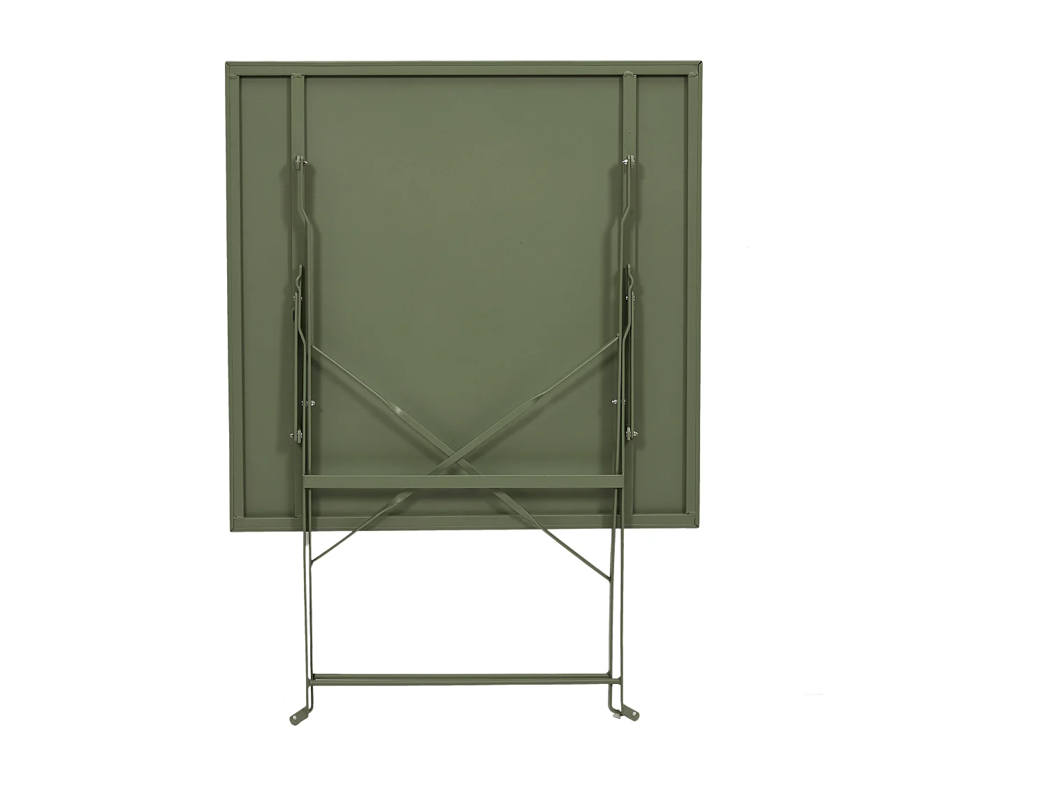 Table Repas Pliante Palerme Kaki 70x70x71cm Vert