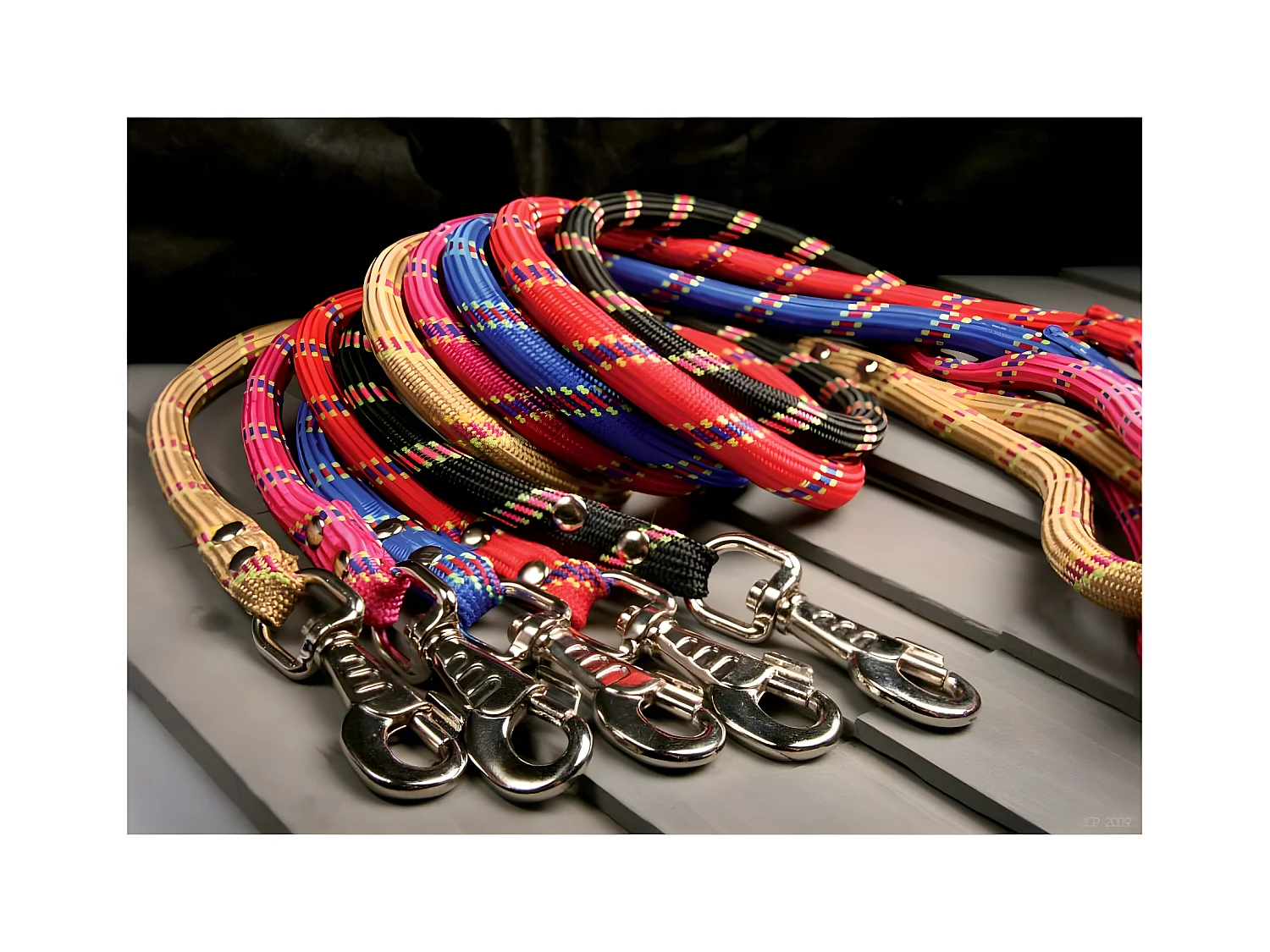 Nylonleine Seil 13 mm rot 3 Meter