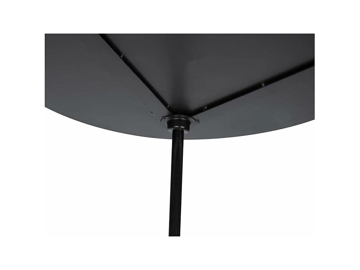 Couchtisch aus Metall in Marmoroptik Ovoid 58 x 51 cm