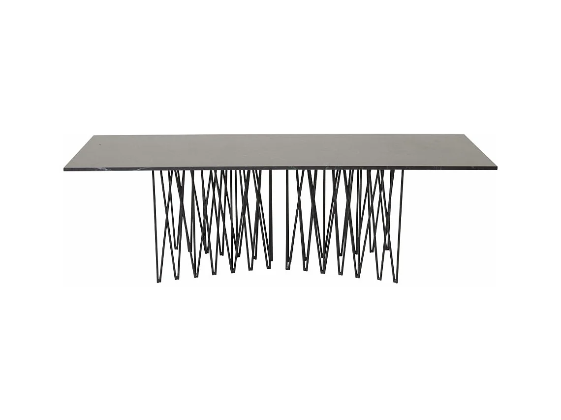 Couchtisch mit Graniteffekt aus Stahl Stone