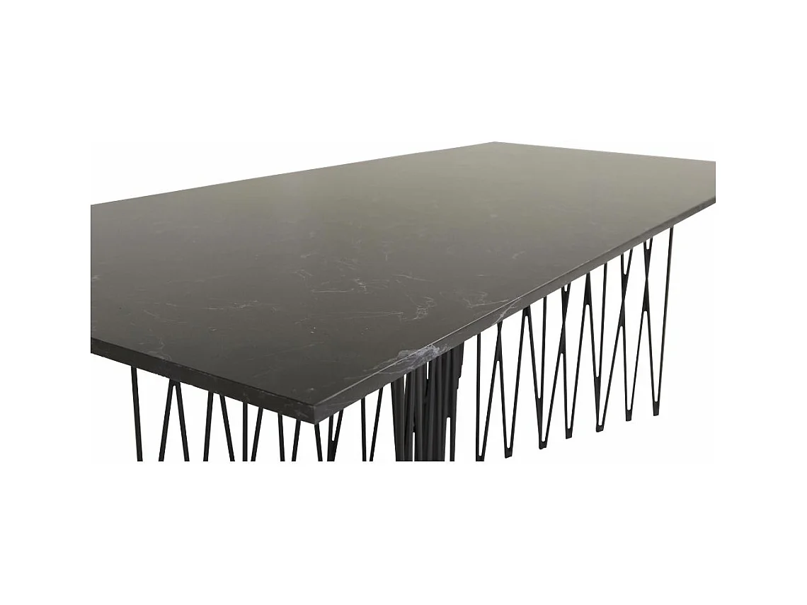 Couchtisch mit Graniteffekt aus Stahl Stone