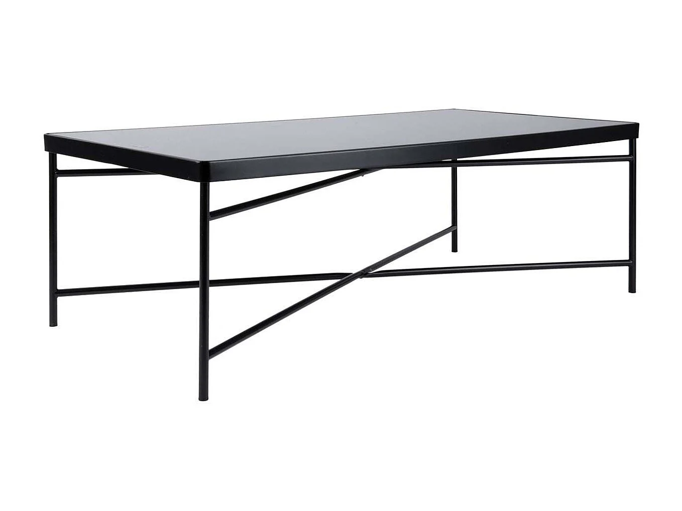 Table basse en verre Smooth 130 x 60 x 40 cm