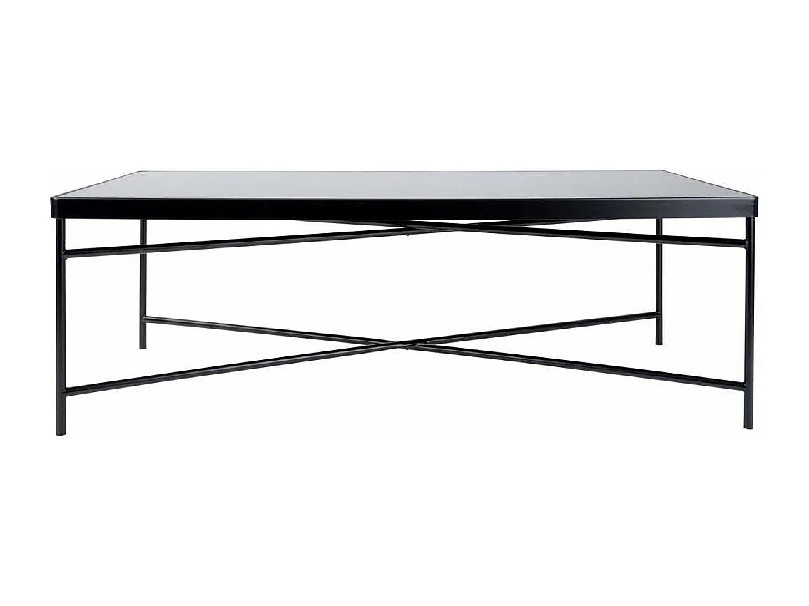 Table basse en verre Smooth 130 x 60 x 40 cm