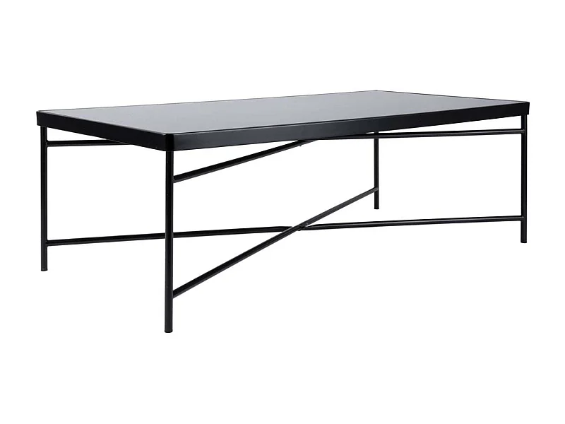 Table basse en verre Smooth 130 x 60 x 40 cm