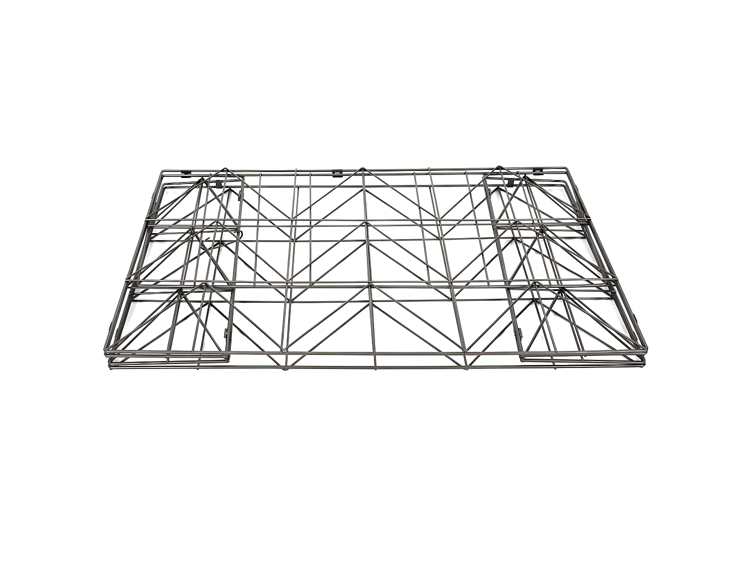 Table d'appoint pliable filaire plateau en bois