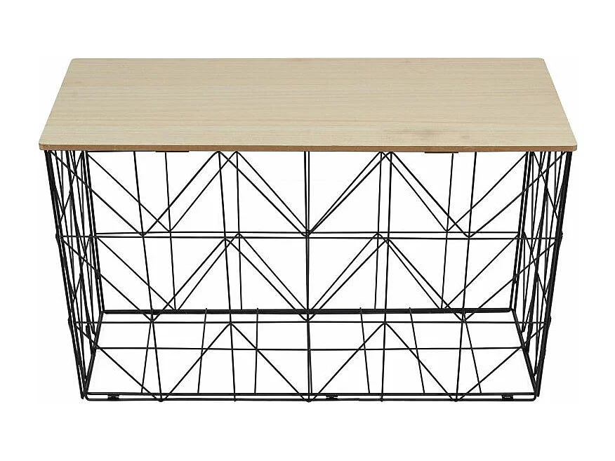 Table Pliable Filaire Noir