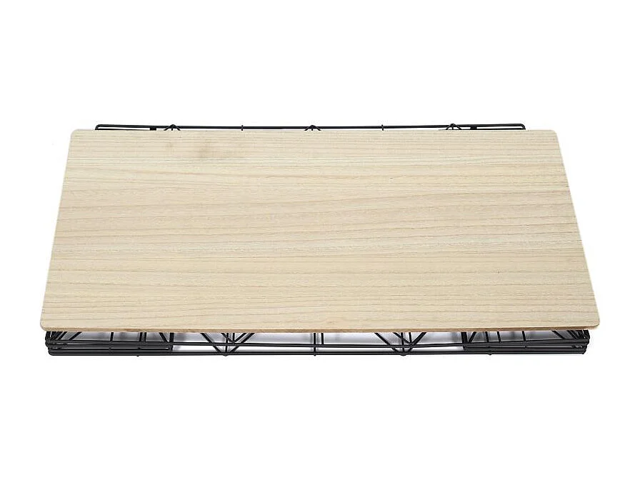 Table Pliable Filaire Noir