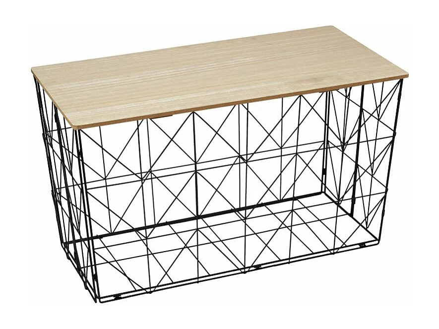 Table Pliable Filaire Noir