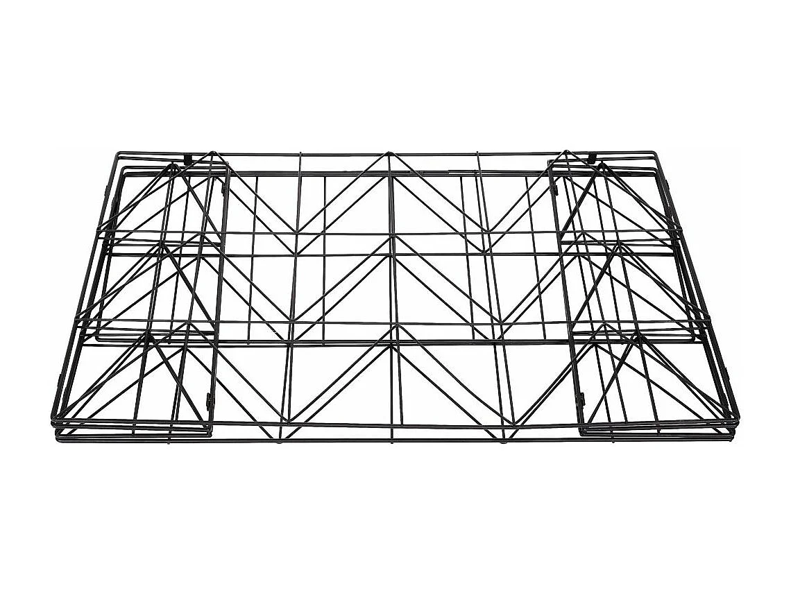 Table Pliable Filaire Noir