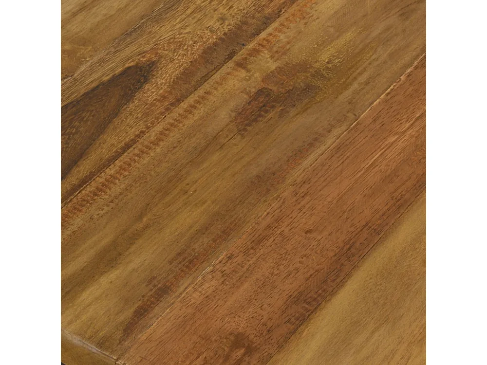 Tables basses modulables en bois recyclé et métal LOFT (Lot de 3)