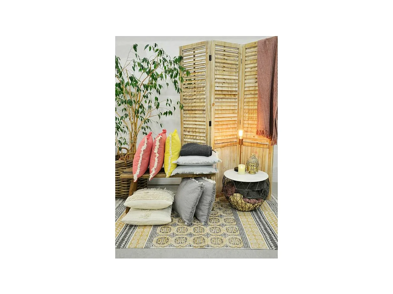 Tavolini in metallo e marmo (Set di 2)