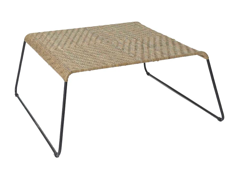Table basse rotin Kubu