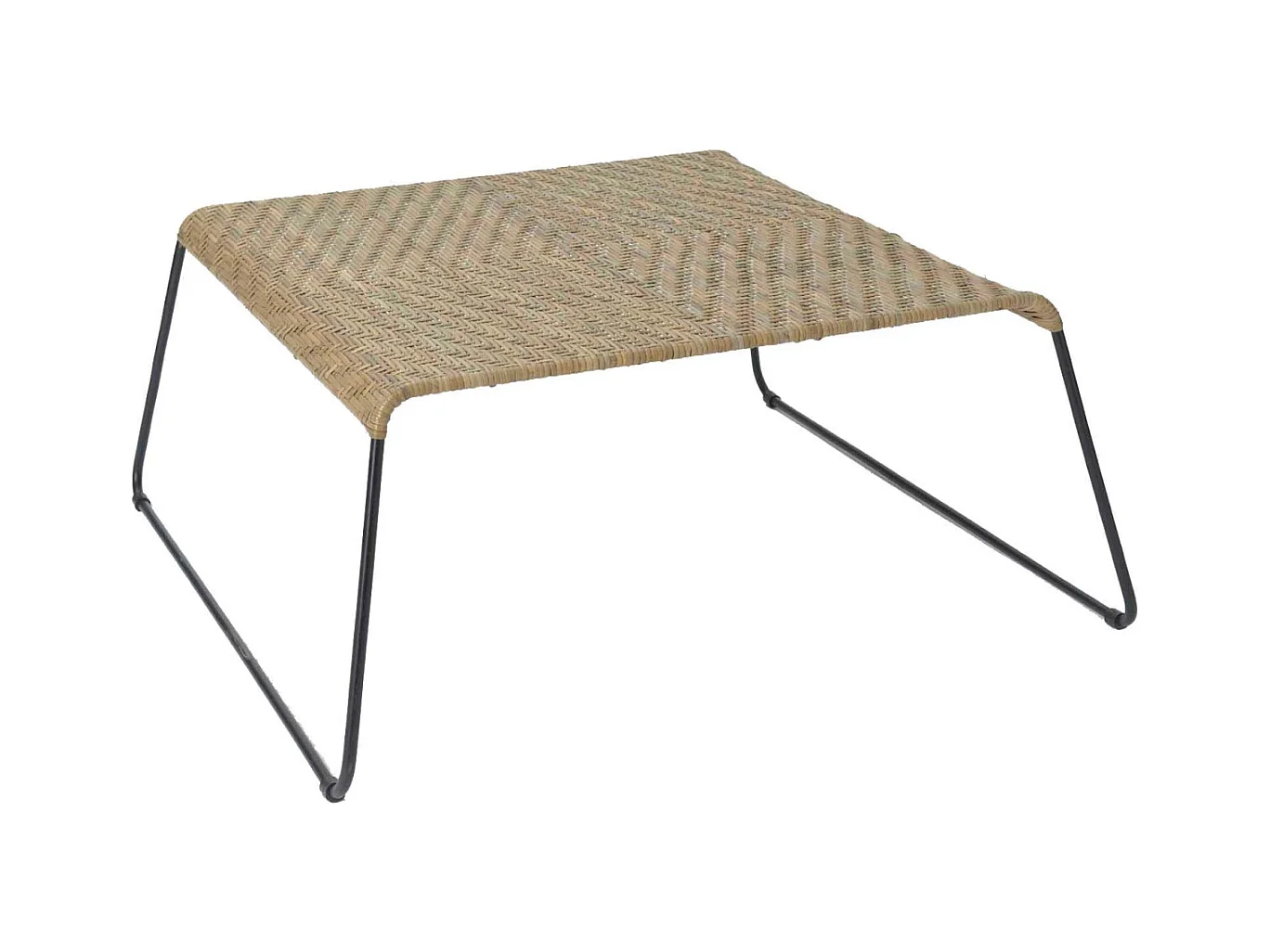 Table basse rotin Kubu