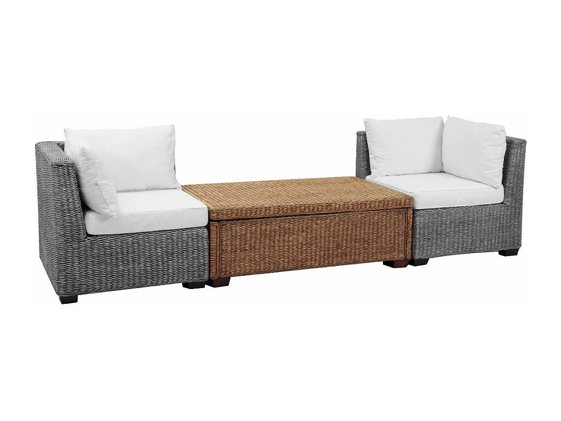 Table basse en jacinthe